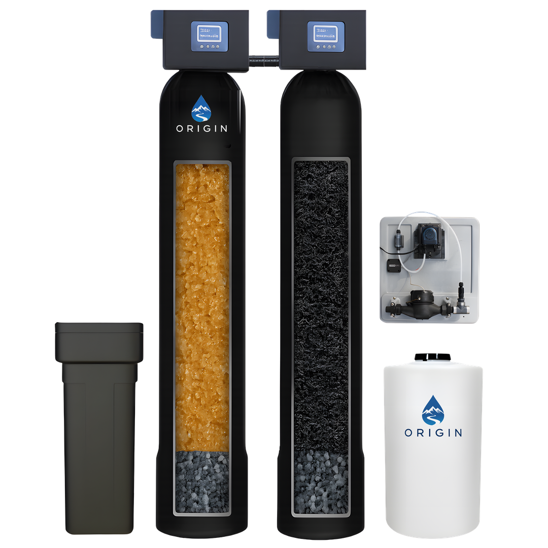 Home Iron and Sulfur Removal System installed by Origin Water Co.